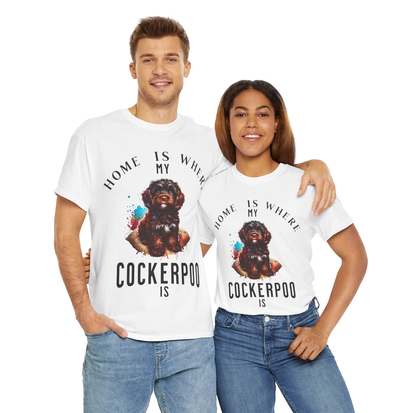 Home is where my Cockerpoo is - Tee