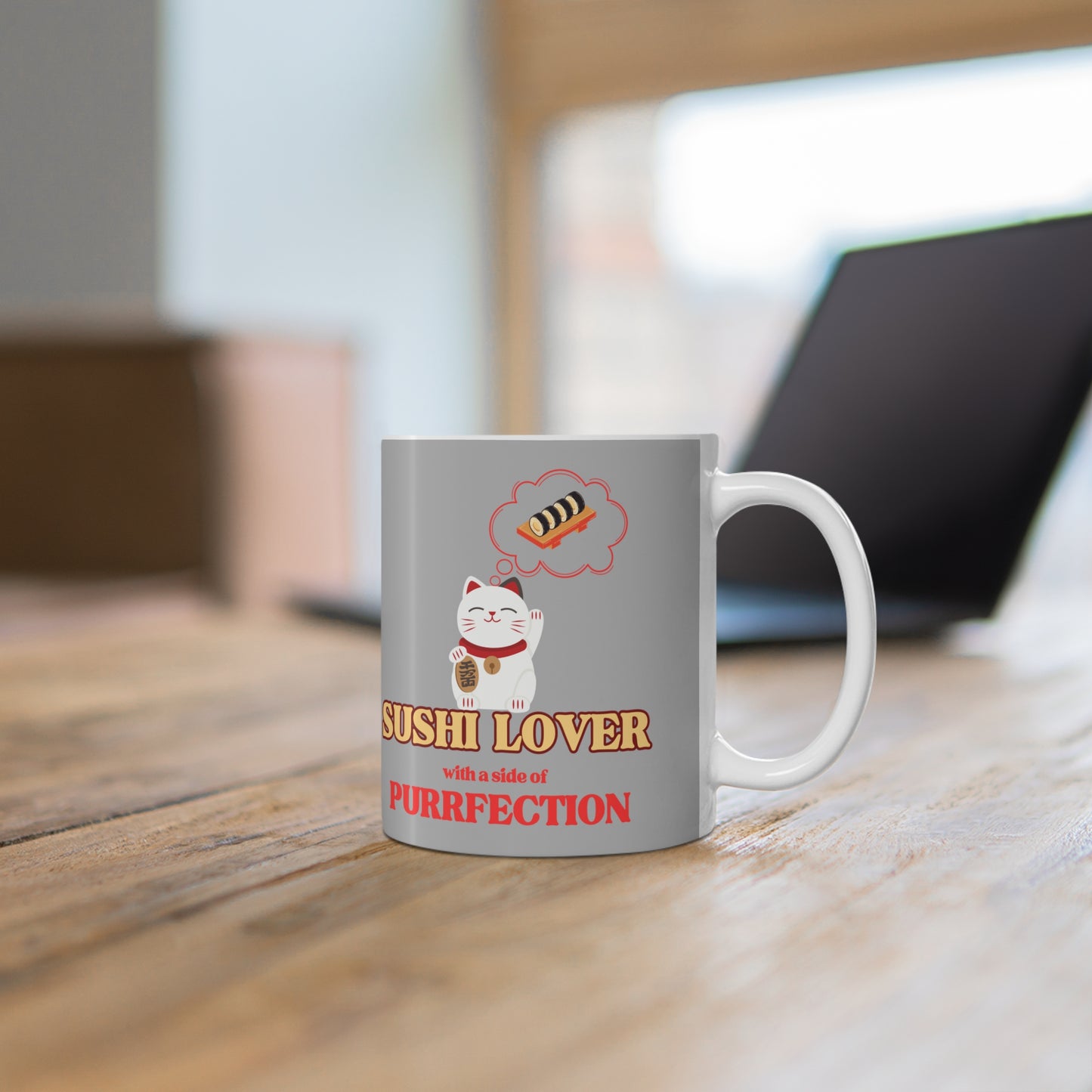 Sushi Dreams - Cat - Mug 11oz.
