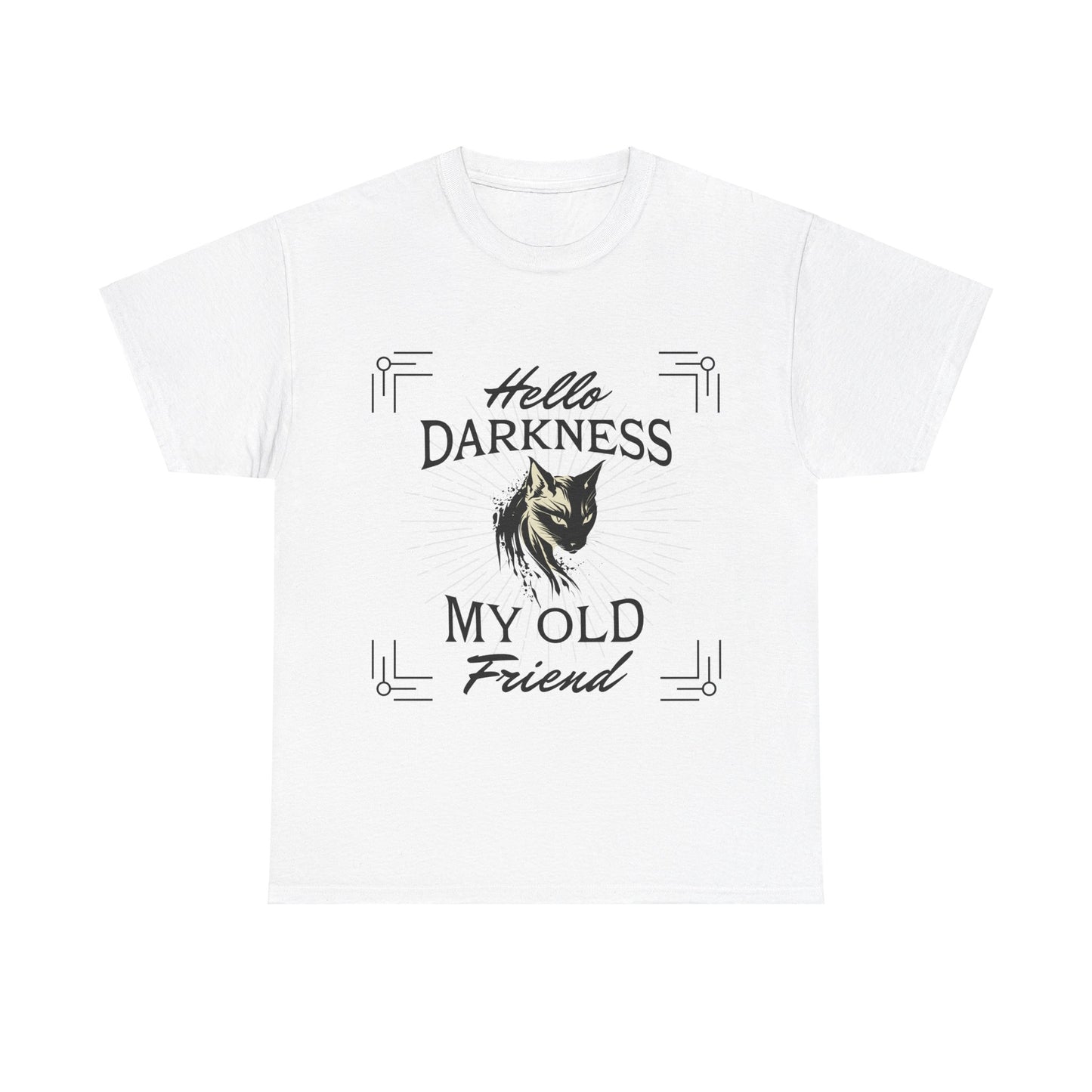 Hello Darkness Cat Tee