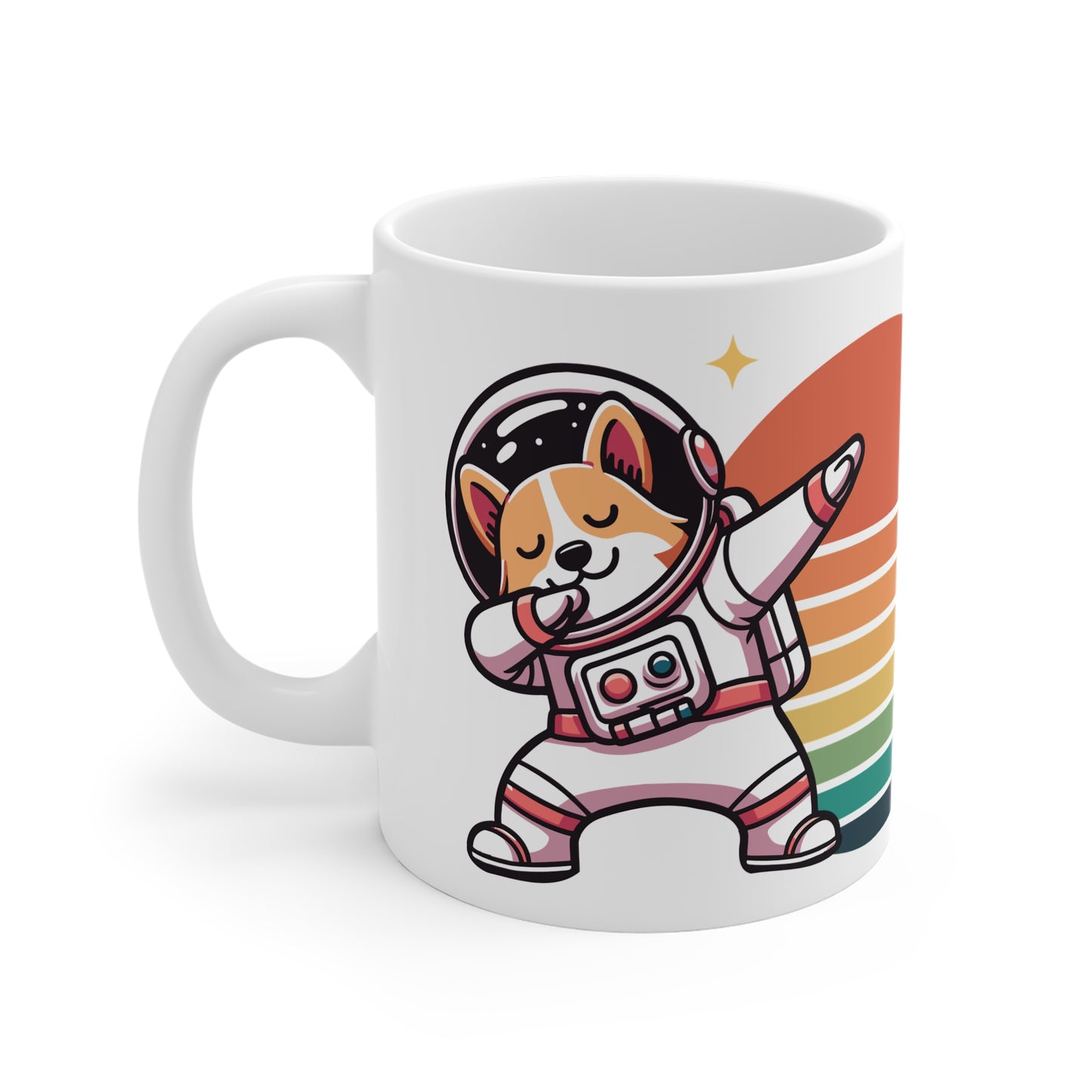 Cosmic Dog - 11oz White Mug