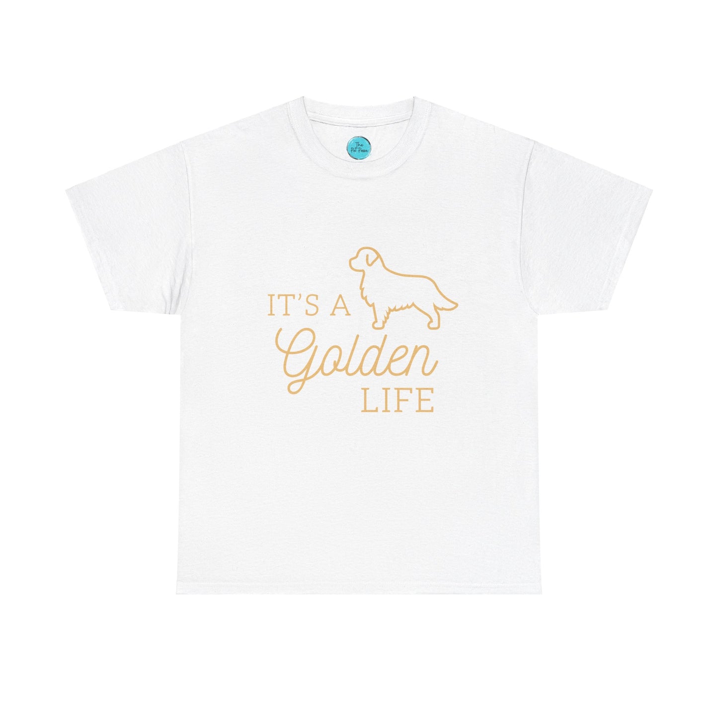 Its a Golden Life, Woman's T'shirt for a Golden Retriever