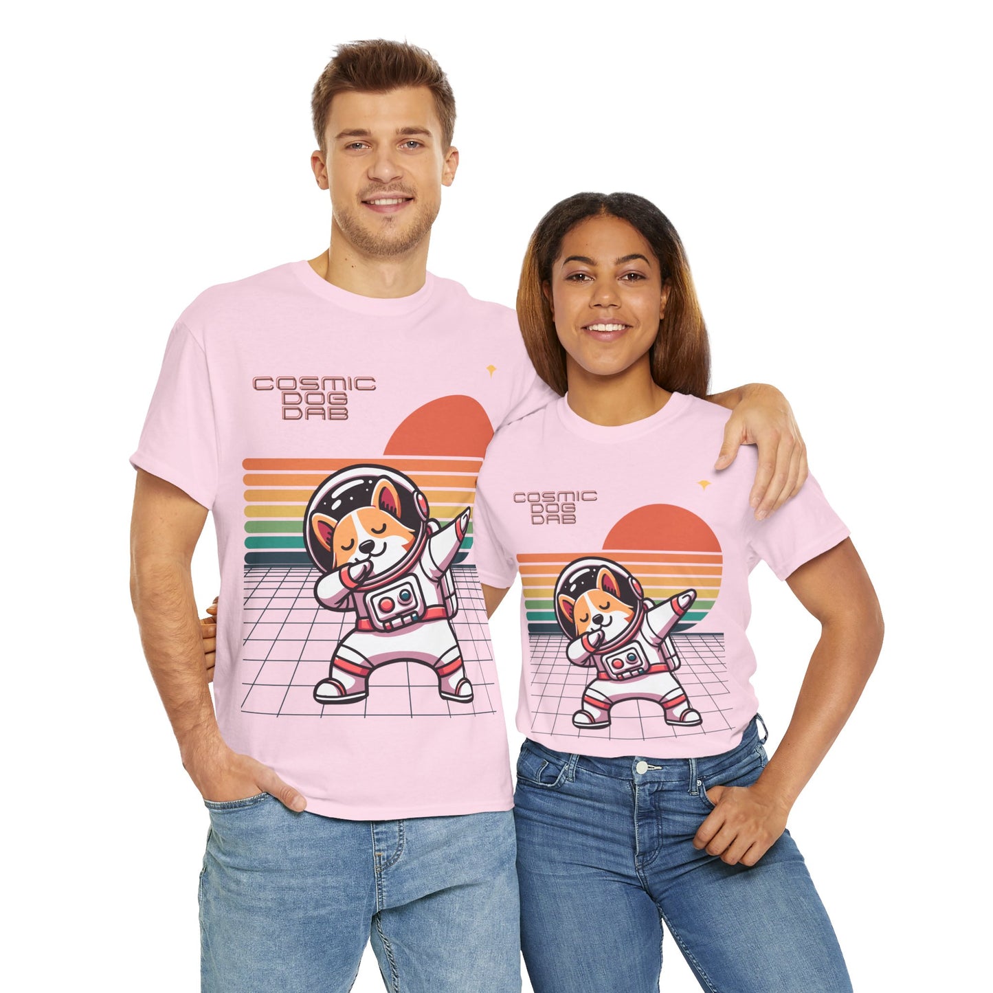 Dabbing Cosmo Pup Tee