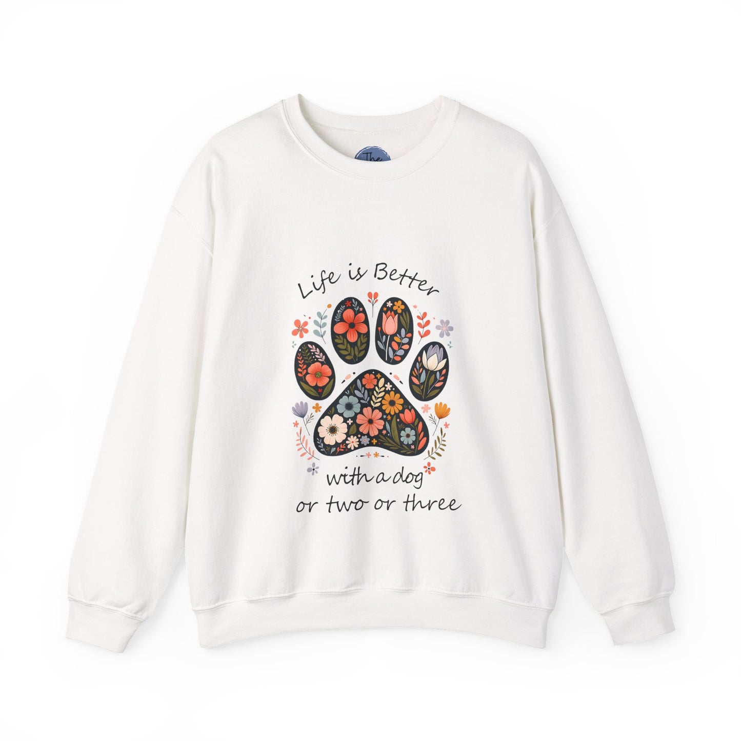 "Life is Better with a Dog or Two or Three" Sweater
