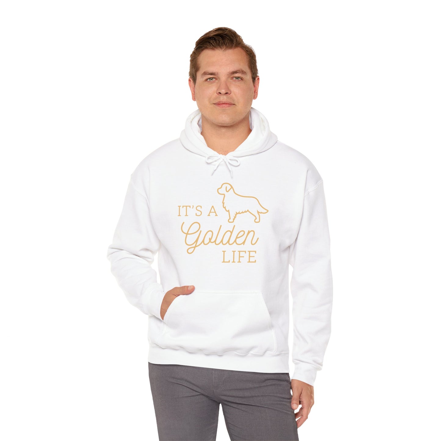 It's a Golden Life - Golden Retriever Unisex Hoodie