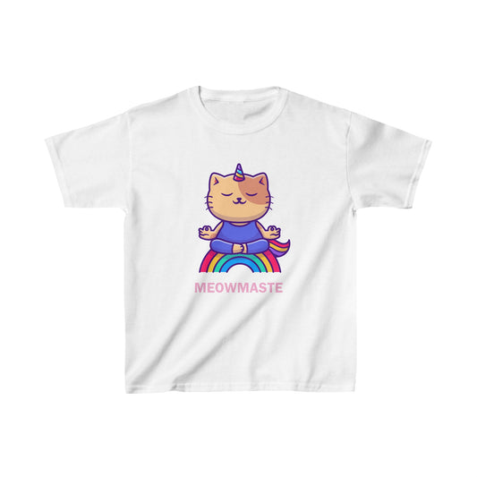 Meowmaste - Cat Meme Kids Tee