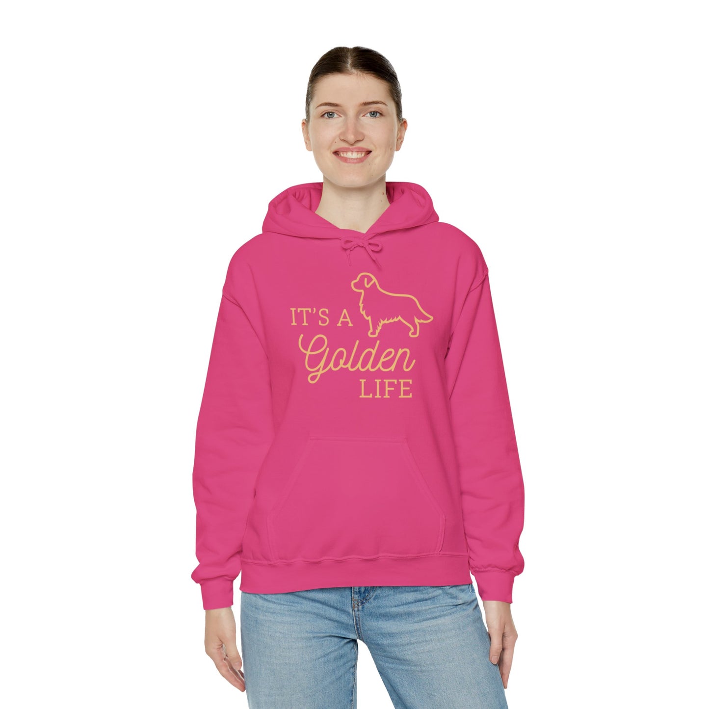 It's a Golden Life - Golden Retriever Unisex Hoodie