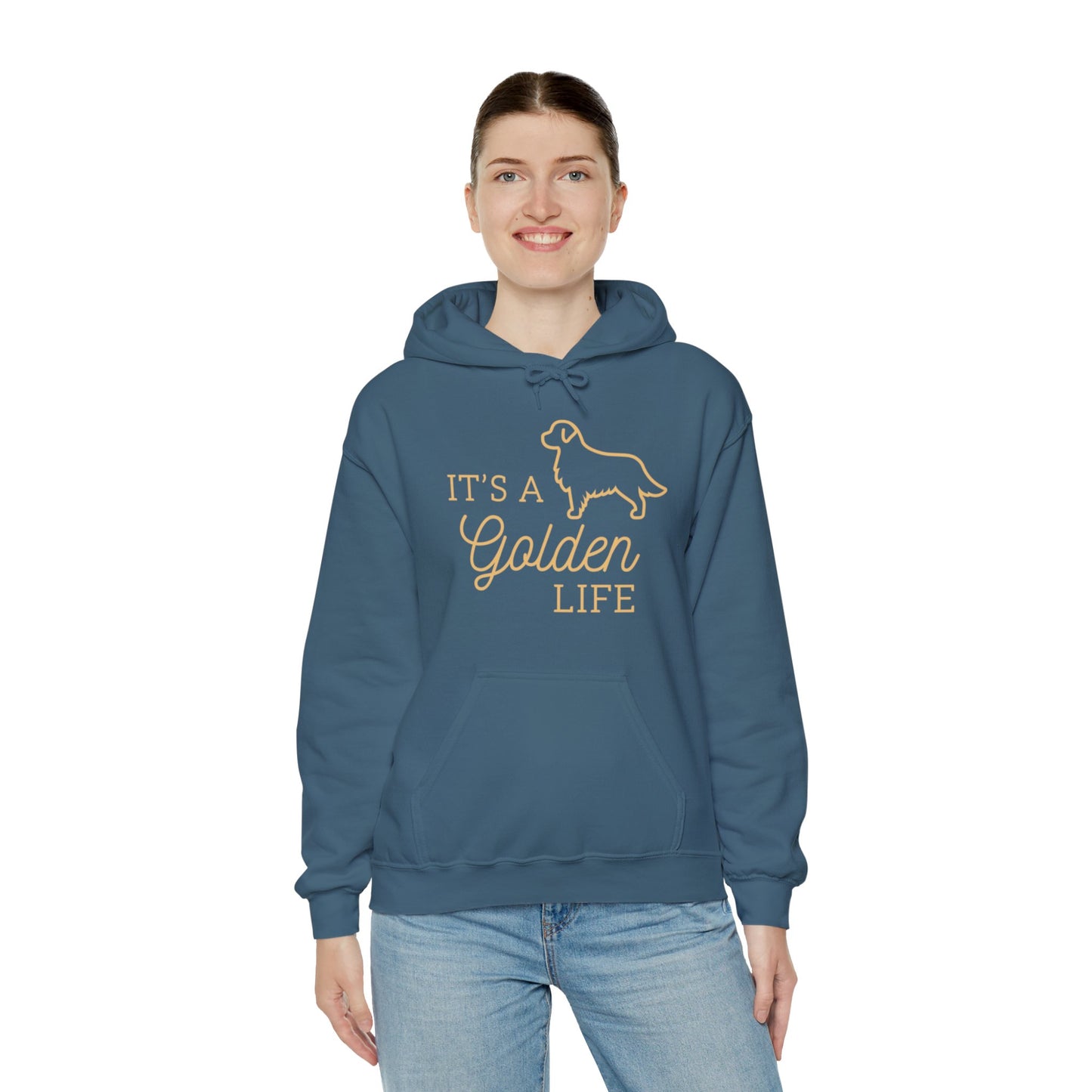 It's a Golden Life - Golden Retriever Unisex Hoodie