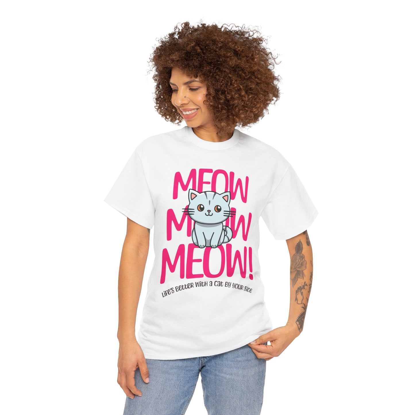 Meow Cat Tee