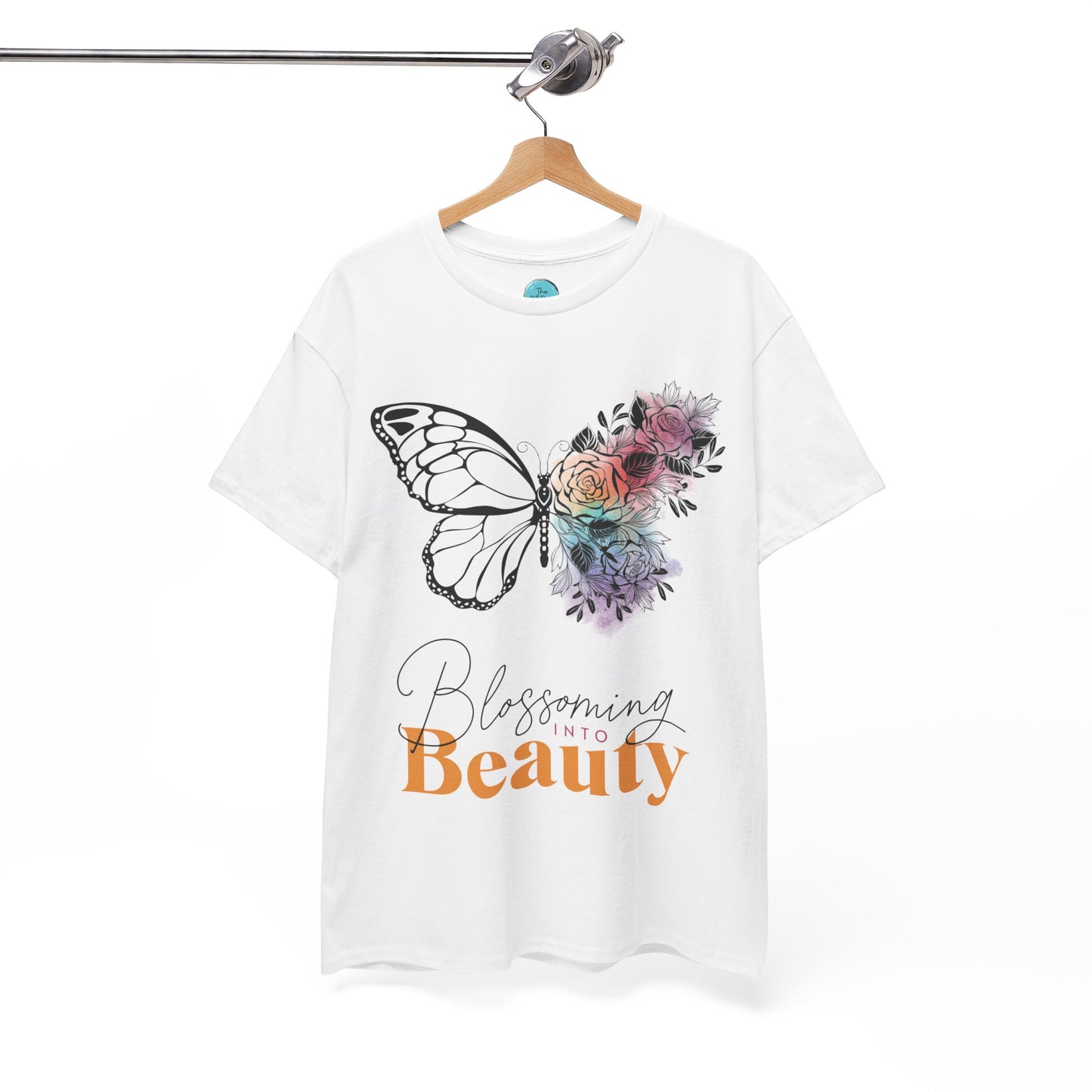 Blossoming Into Beauty - Butterfly Tee