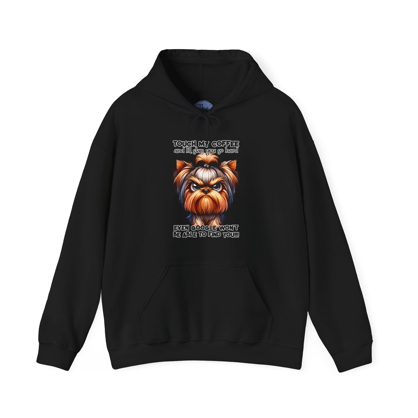 "Touch My Coffee" Funny Dog Lover Sweatshirt - Yorkie