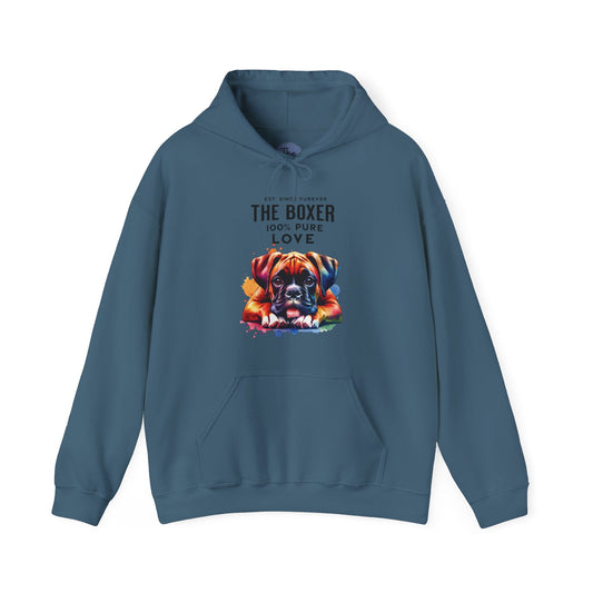 100% Love Boxer Hoodie -