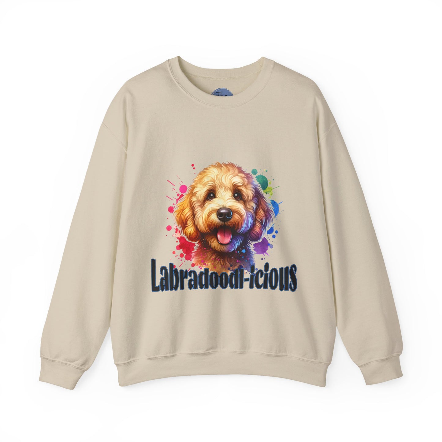 Labradoodle-Licious Sweatshirt | Cozy Dog Lover Gift, Animal Sweater, Pet Owner Apparel, Funny Dog Shirt, Cute Crewneck