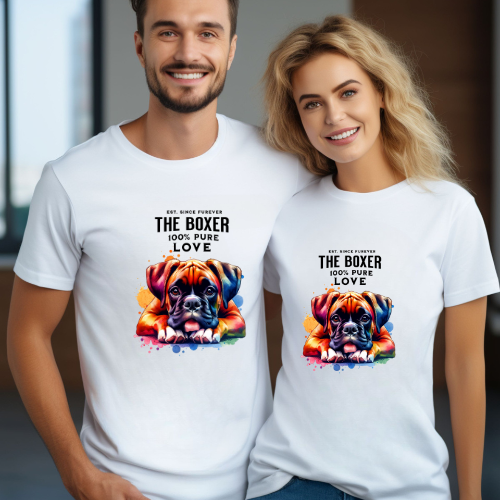 100% Love -Boxer Tee