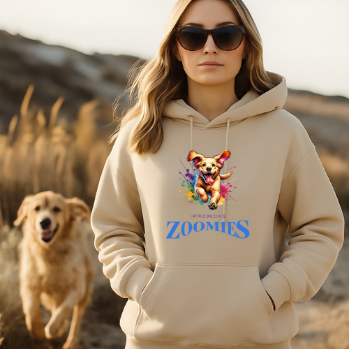 'Zoomies' Dog Hoodie