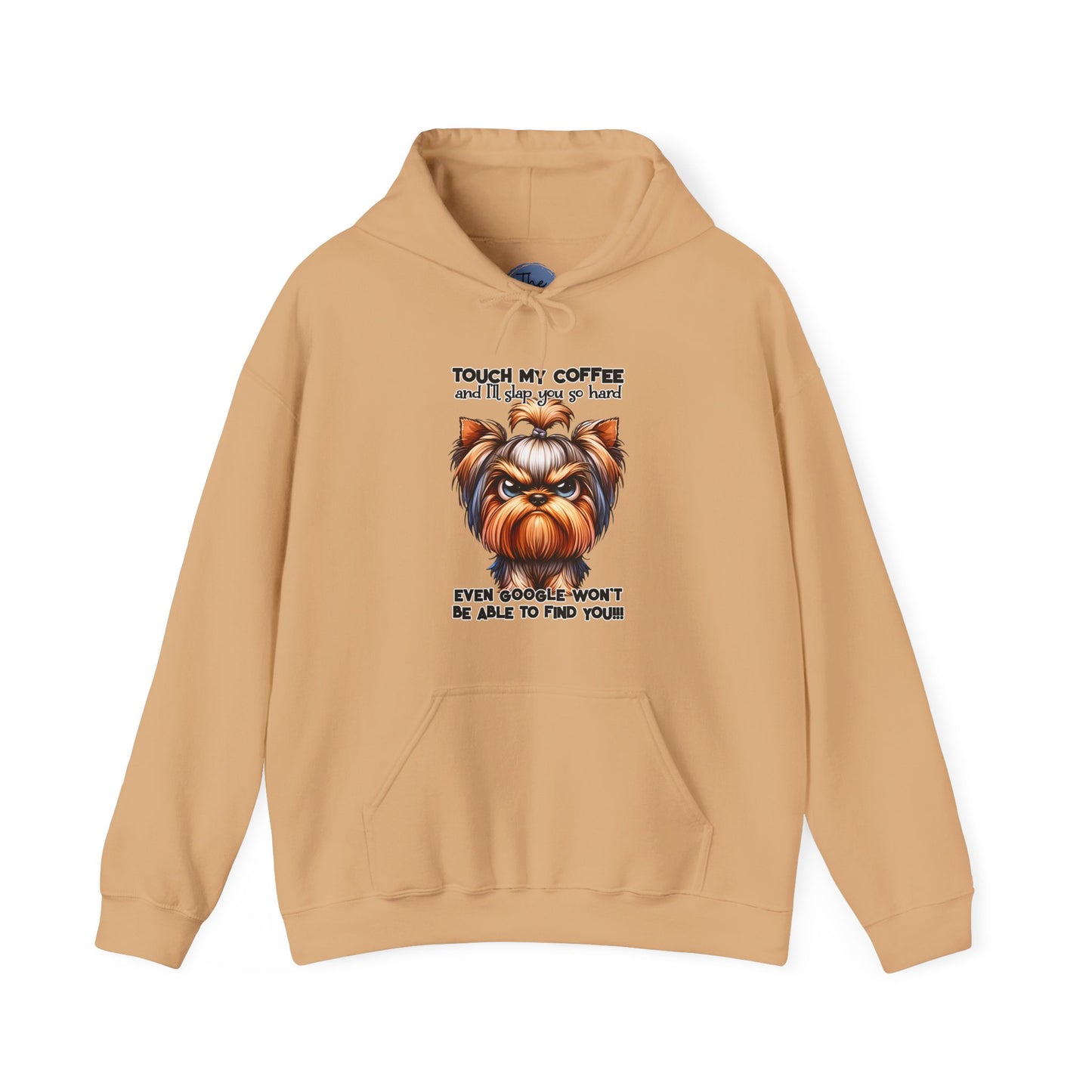 "Touch My Coffee" Funny Dog Lover Sweatshirt - Yorkie