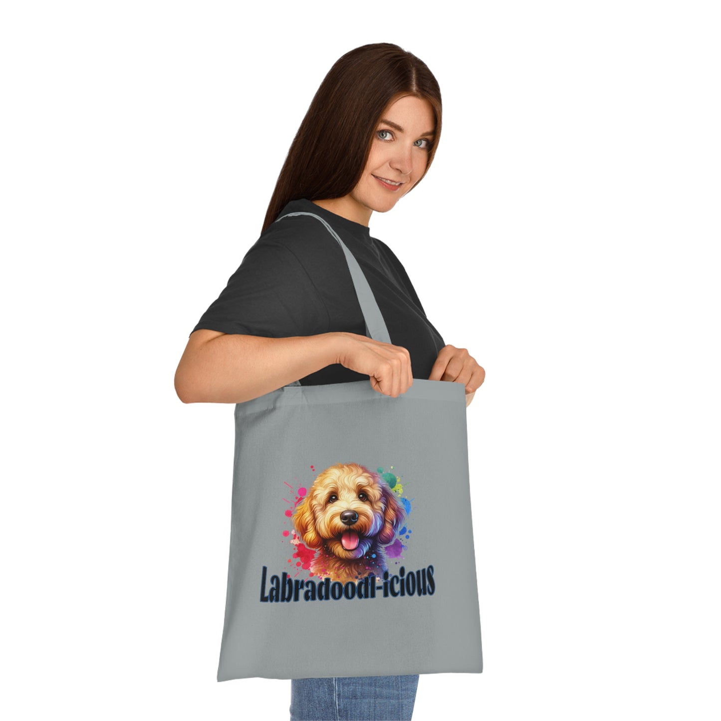 Labradoodle Tote Bag - Cute Dog Lover Canvas Bag for Shopping, Gifts, Pet Owners, Dog Lovers, Everyday Use