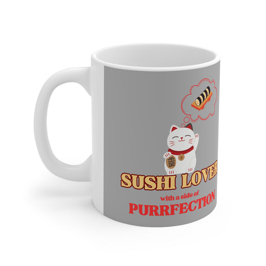 Sushi Dreams - Cat - Mug 11oz.