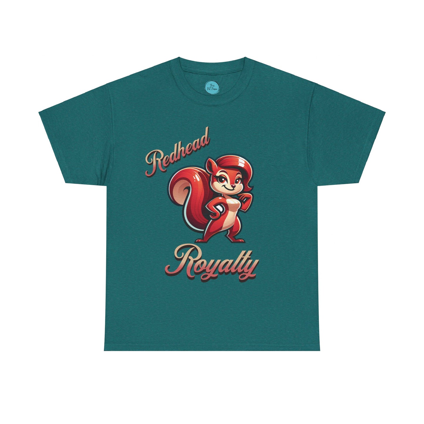 Red Head Royalty - Squirrel Tee