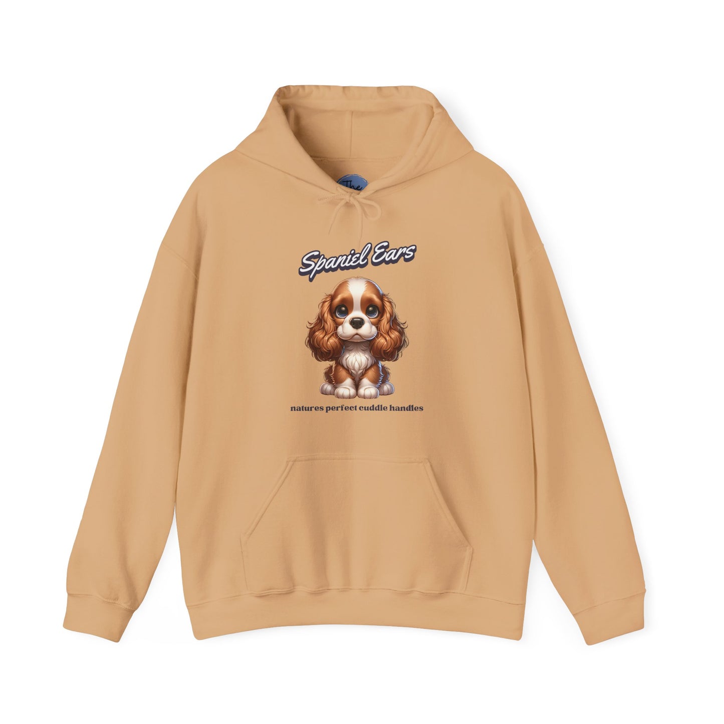 Spaniel Hoodie, Cute Dog Lover Sweatshirt, Adorable Pet Gift, Cozy Casual Wear, Animal Lover Apparel - Spaniel Ears