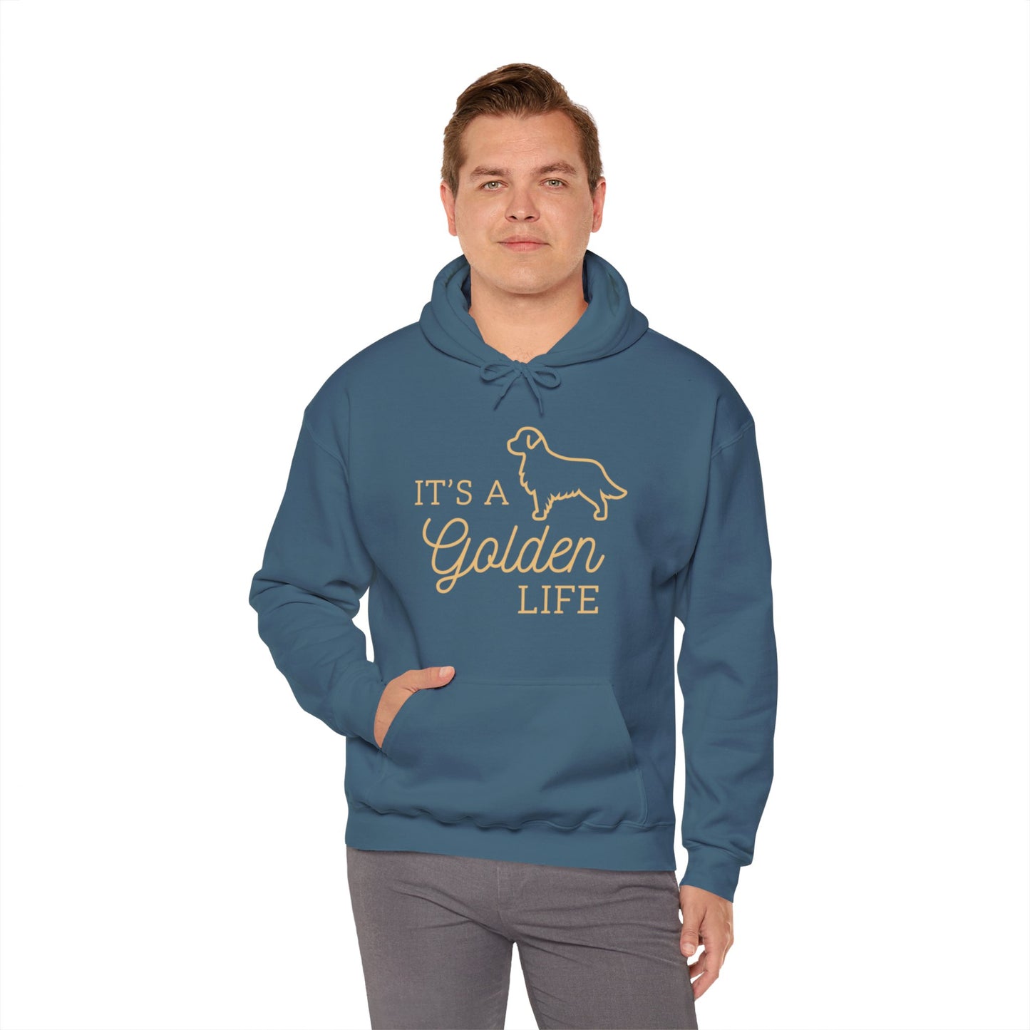 It's a Golden Life - Golden Retriever Unisex Hoodie