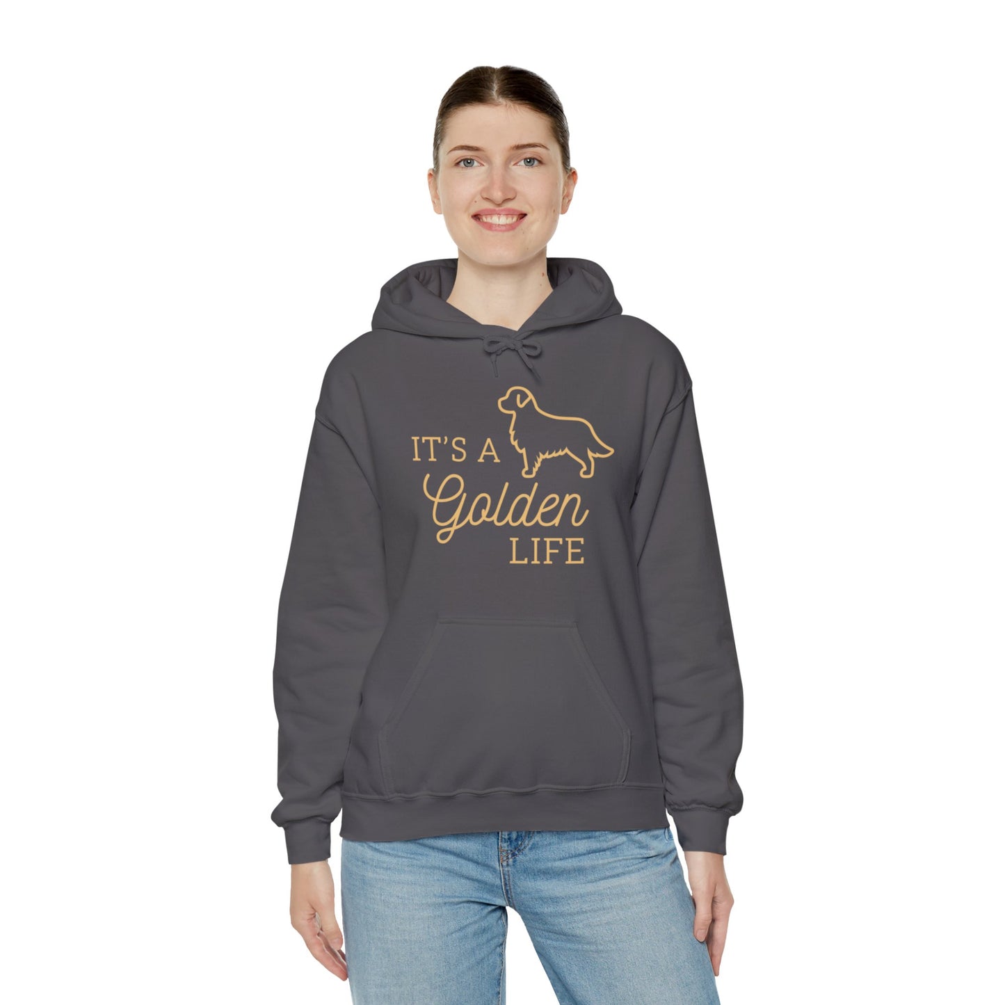 It's a Golden Life - Golden Retriever Unisex Hoodie