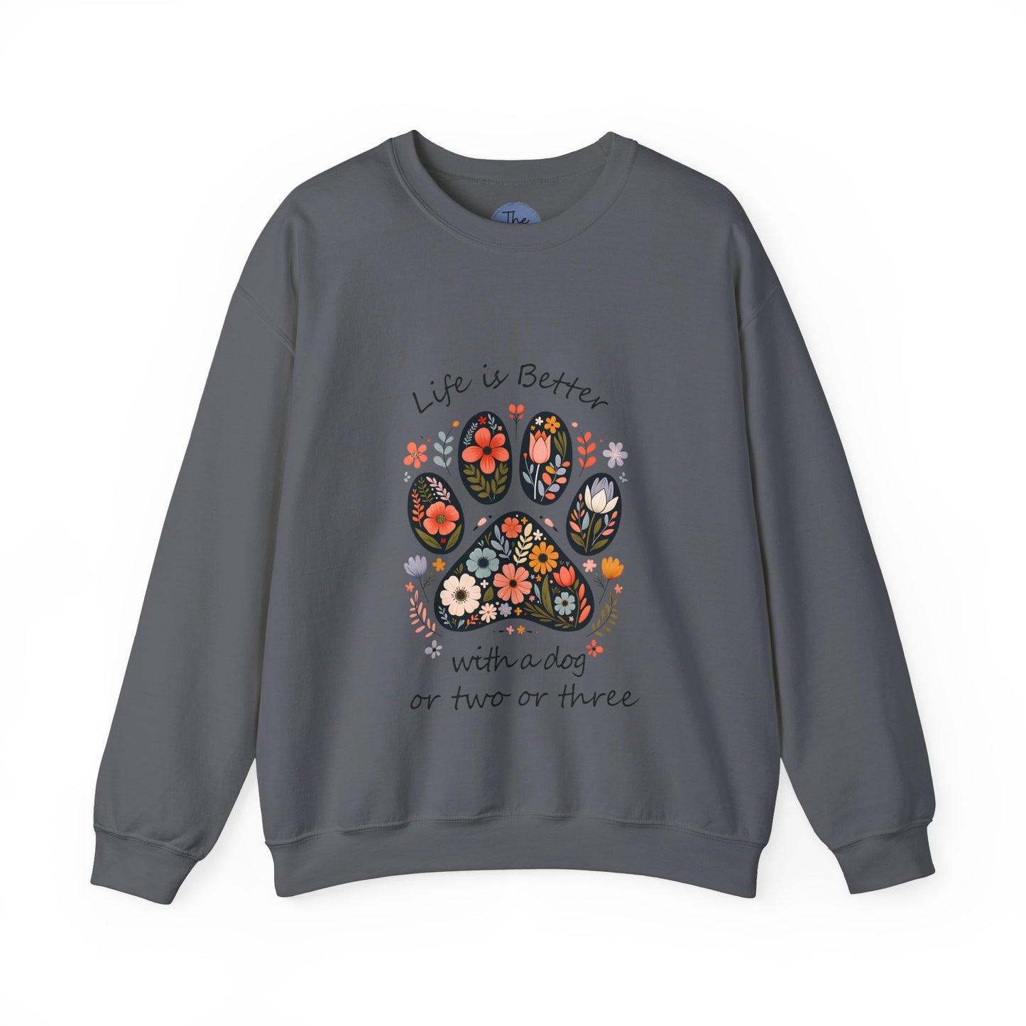"Life is Better with a Dog or Two or Three" Sweater