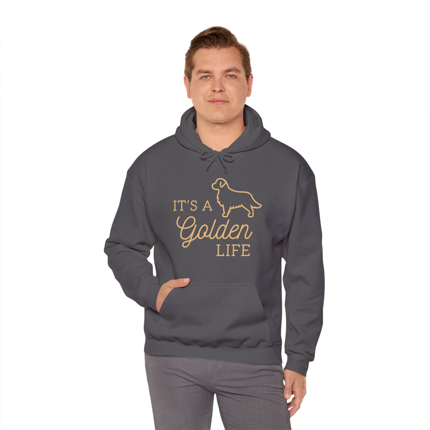 It's a Golden Life - Golden Retriever Unisex Hoodie