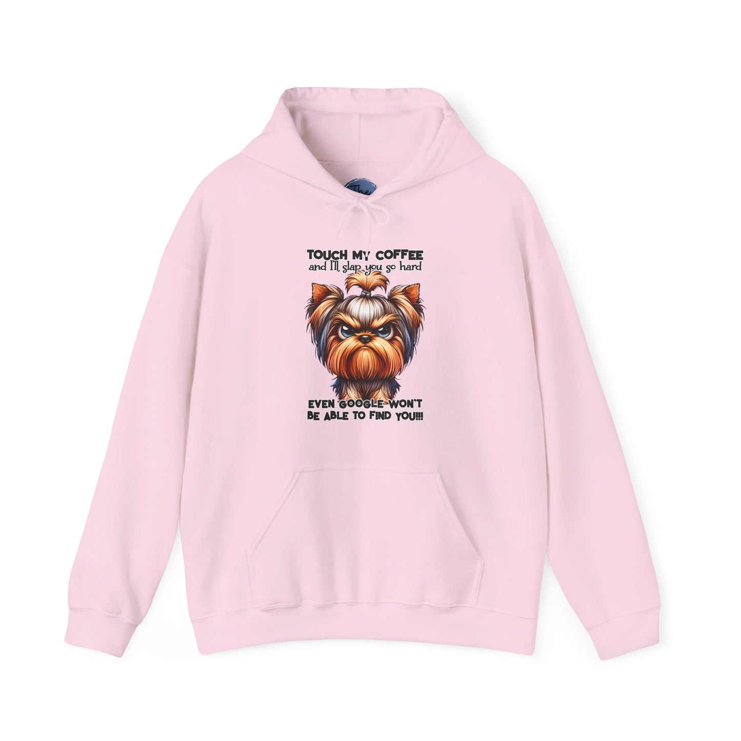 "Touch My Coffee" Funny Dog Lover Sweatshirt - Yorkie