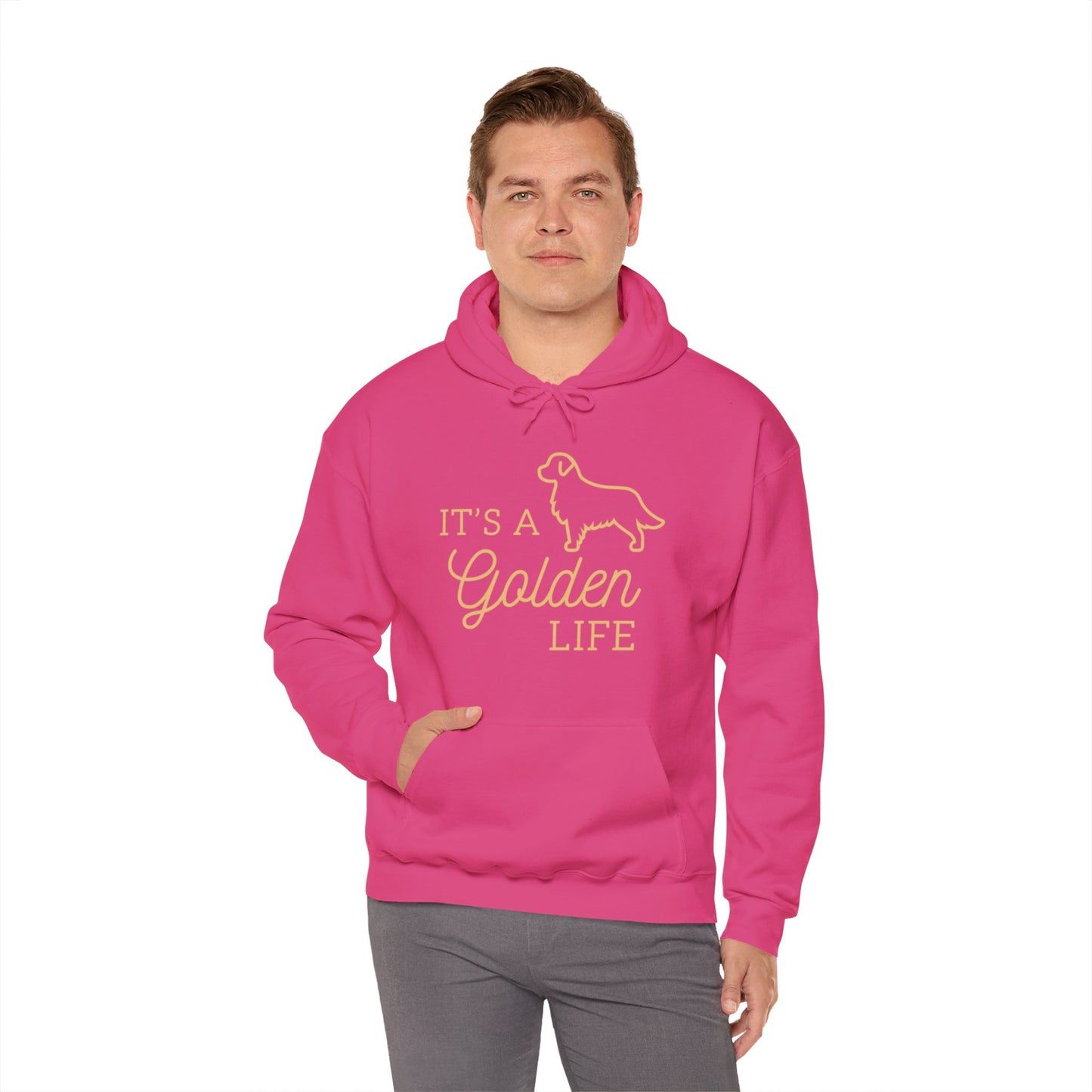 It's a Golden Life - Golden Retriever Unisex Hoodie